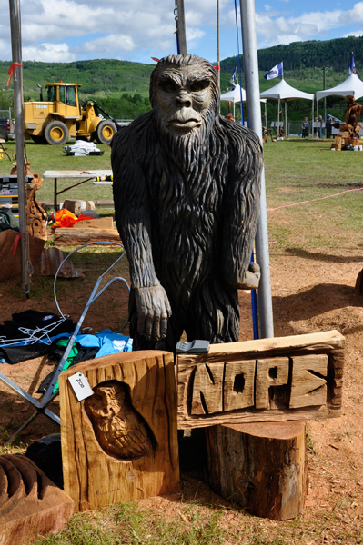 NOP carving - ape